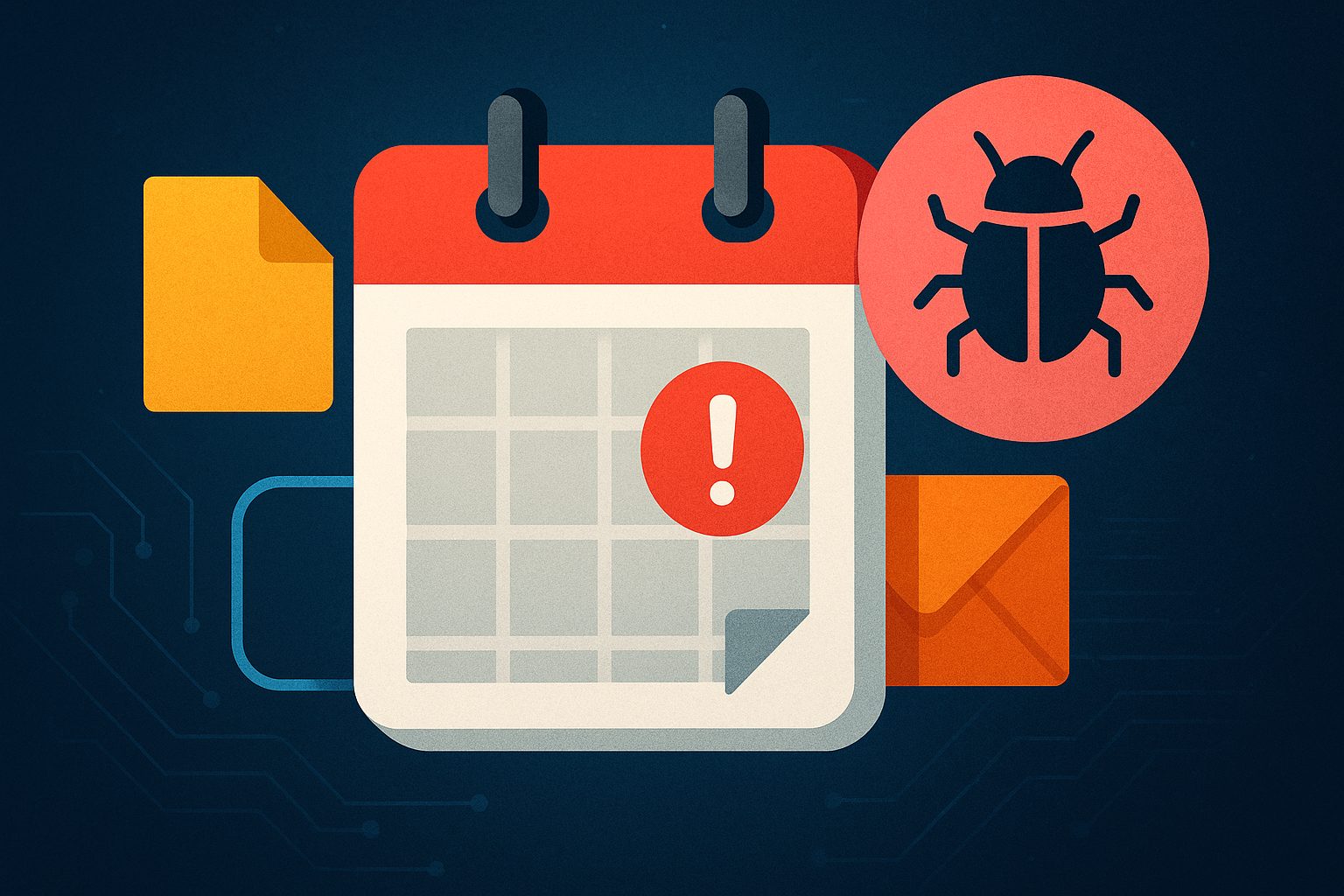 Illustration of How To Protect Calendar Account From Malware