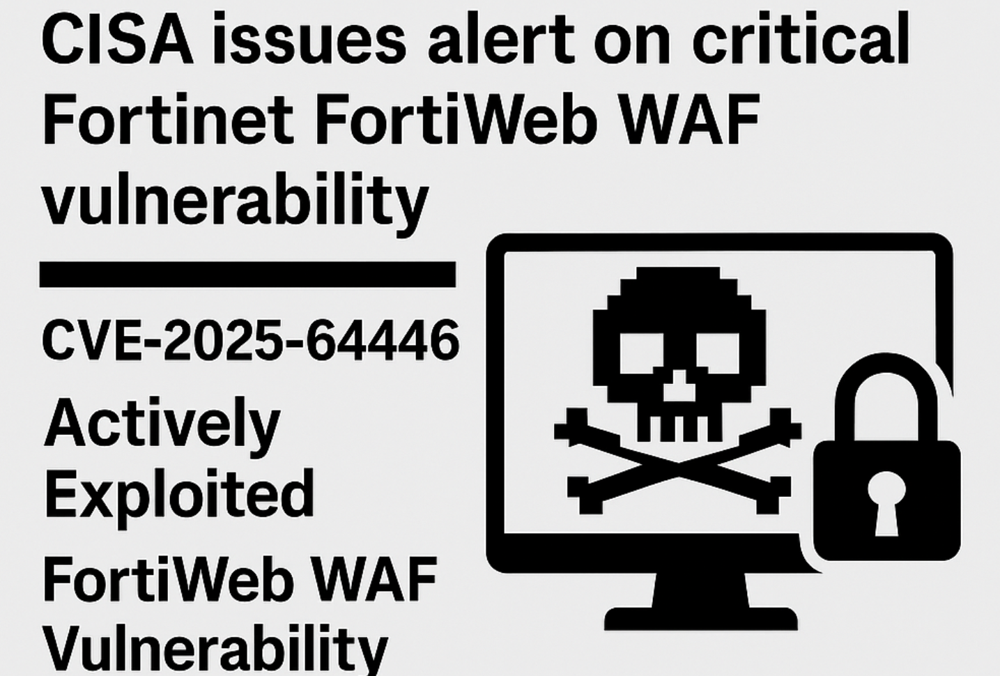 FortiWeb WAF Under Attack: What You Need to Know About CVE-2025-64446