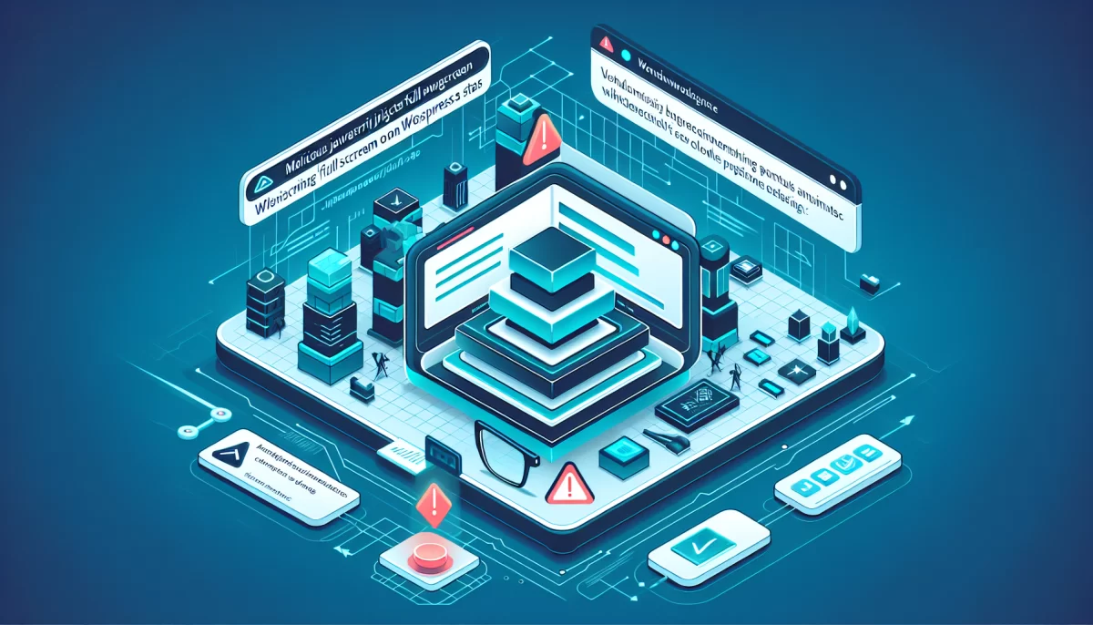Discover how malicious JavaScript injects fullscreen iframes on WordPress sites, posing security risks. Learn indicators, analysis, and protection strategies.