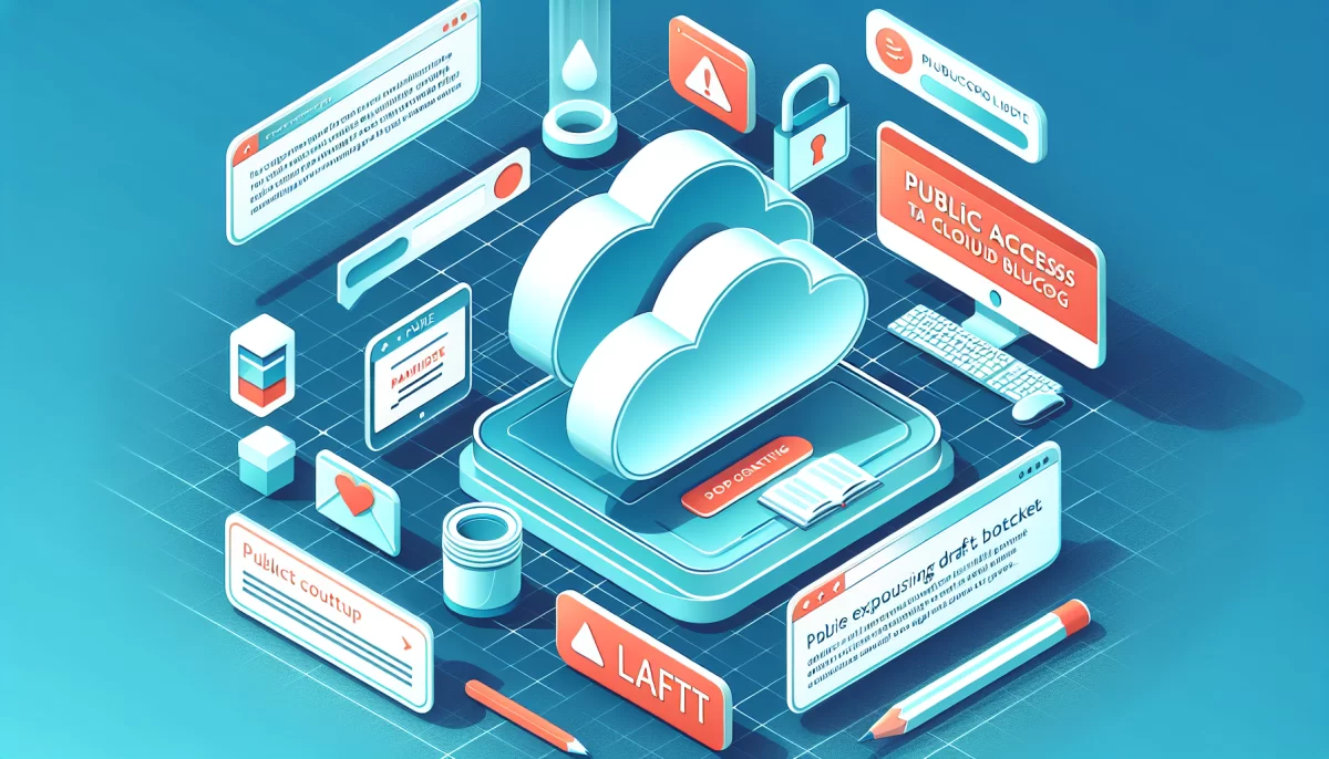 Explore how a public Google Cloud Storage bucket exposed unpublished Google Cloud blog images, risking confidential leaks. Learn the impact and details.